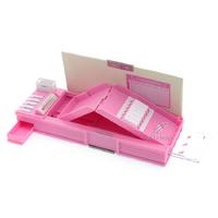 Taros 7143 2 Gözlü Fonksiyonel Kalem Kutusu Funny Pembe