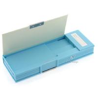 Taros 7143 2 Gözlü Fonksiyonel Kalem Kutusu Funny Açık Mavi