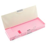 Taros 7139 2 Gözlü Fonksiyonel Kalem Kutusu Hesap Makineli Pembe