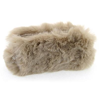 Unicus 909 Tavşan Tüy Kalem Çantası Krem