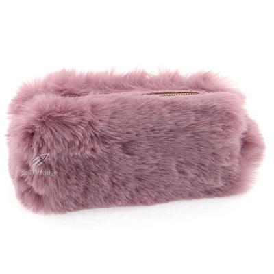 Unicus 909 Tavşan Tüy Kalem Çantası Gül Kurusu