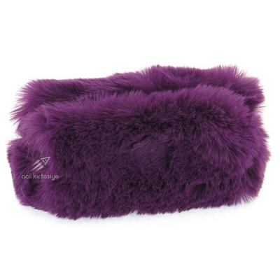 Unicus 909 Tavşan Tüy Kalem Çantası Mürdüm