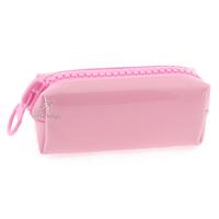 Unicus 913 Big Zip Pastel Şeffaf Kalem Çantası Açık Pembe