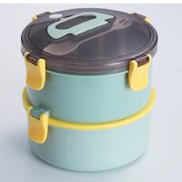 Vagon Life Vgn397 Çelik Hazneli Lunch Box Beslenme Kabı Yeşil