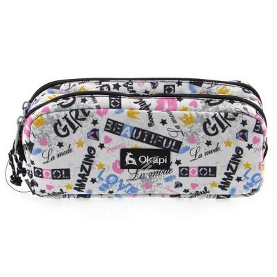 Okapi Okp-108 Çift Gözlü Kalem Çantası Beautiful