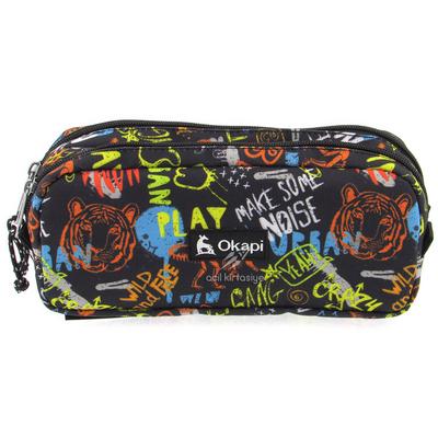 Okapi Okp-108 Çift Gözlü Kalem Çantası Urban