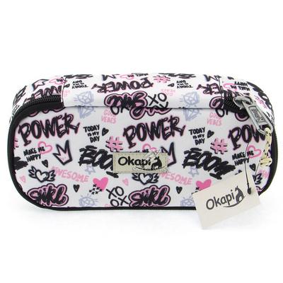 Okapi Okp-121 Oval Kalem Çantası Girl Power
