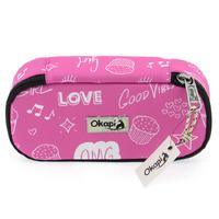 Okapi Okp-121 Oval Kalem Çantası Love