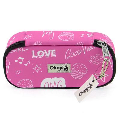 Okapi Okp-121 Oval Kalem Çantası Love