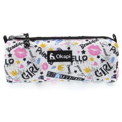 Okapi Okp-104 Silindir Kalem Çantası Beautiful