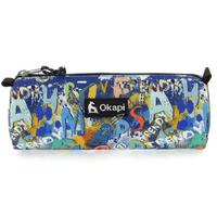 Okapi Okp-104 Silindir Kalem Çantası Alphabet