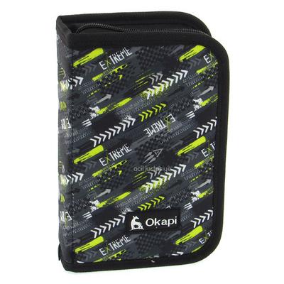 Okapi Okp-123 İçi Bölmeli Ve Lastikli Kalem Çantası Extreme