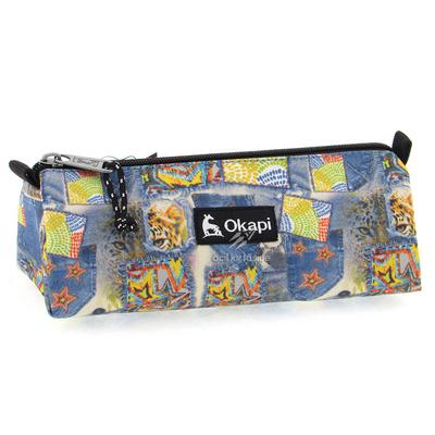 Okapi Okp-103 Üçgen Kalem Çantası Jean