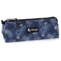 Okapi Okp-103 Üçgen Kalem Çantası Skull