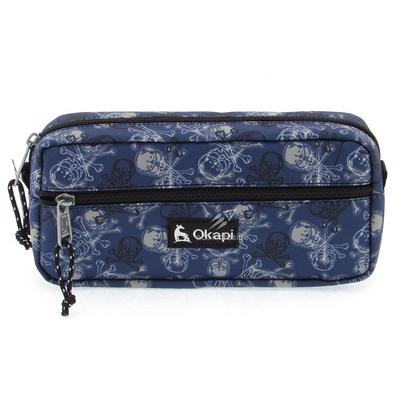 Okapi Okp-135 Öngözlü Kalem Çantası Skull