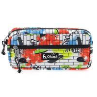 Okapi Okp-135 Öngözlü Kalem Çantası Grafiti