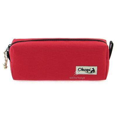 Okapi Okp-110 Kalem Çantası Kırmızı