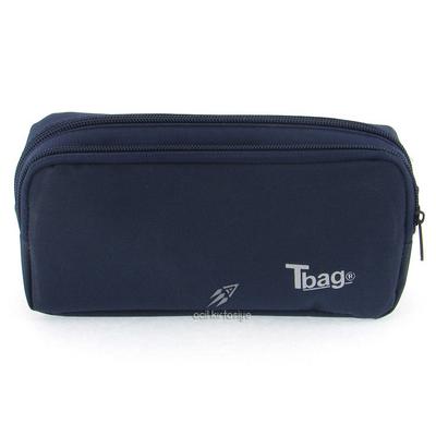 Tbag Tgb-905 İki Gözlü Kalem Çantası Lacivert