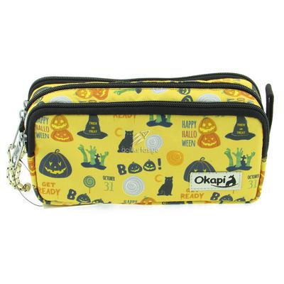 Okapi Okp-101 Üç Gözlü Kalem Çantası Halloween