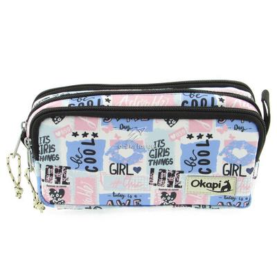 Okapi Okp-101 Üç Gözlü Kalem Çantası Be Cool