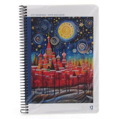 Gıpta Exclusive City Sert Kapaklı Sp Defter 17X24 80 Yp Çizgili Moscow