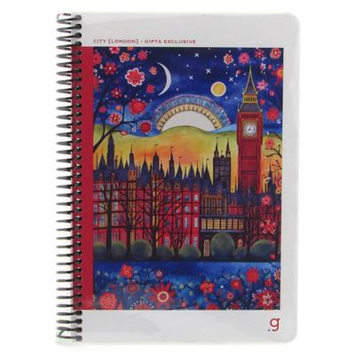 Gıpta Exclusive City Sert Kapaklı Sp Defter 17X24 80 Yp Çizgili London