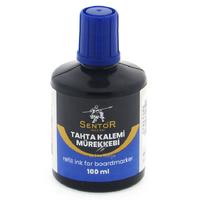 Sentor Tahta Kalemi Mürekkebi 100Ml Mavi