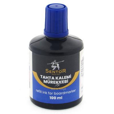 Sentor Tahta Kalemi Mürekkebi 100Ml Mavi