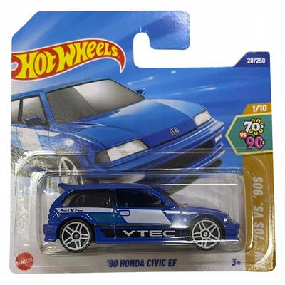 Hot Wheels 2025 Hw: '70S Vs. '90S '90 Honda Civic Ef