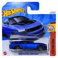 Hot Wheels 2024 Then And Now Ford Mustang Dark Horse