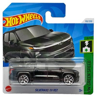 Hot Wheels 2024 Hw Green Speed Silverado Ev Rst