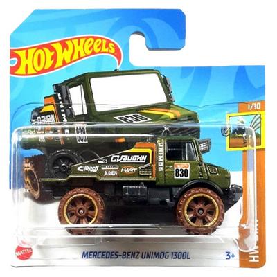 Hot Wheels 2024 Hw Dirt Mercedes-Benz Unimog 1300L Yeşil