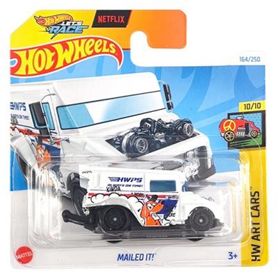 Hot Wheels 2024 Hw Art Cars Mailed It! Beyaz