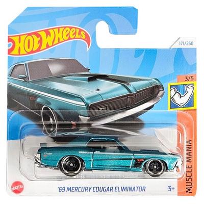 Hot Wheels 2024 Muscle Mania '69 Mercury Cougar Eliminator Turkuaz