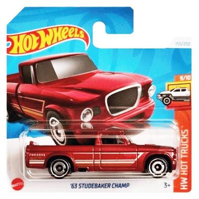 Hot Wheels 2024 Hw Hot Trucks '63 Studebaker Champ Kırmızı