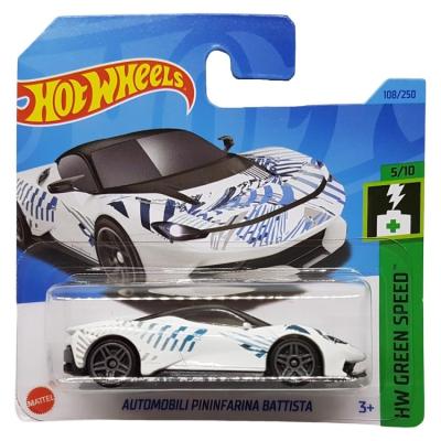 Hot Wheels 2023 Green Speed Automobili Pininfarina Battista
