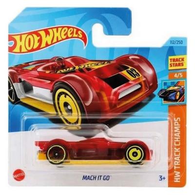 Hot Wheels 2023 Track Champs Mach It Go Kırmızı