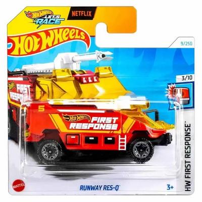 Hot Wheels 2024 Hw First Response 3/10 Runway Res-Q