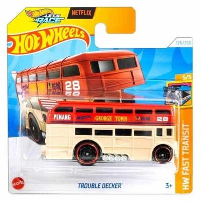 Hot Wheels 2024 Hw Fast Transit 5/5 Trouble Decker