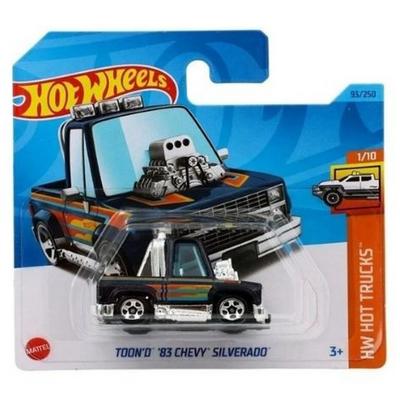 Hot Wheels 2023 Hw Hot Trucks 1/10 Toon'd '83 Chevy Silverado Lacivert