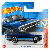 Hot Wheels 2023 Muscle Mania 7/10 '71 Plymouth Gtx Mavi