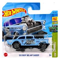 Hot Wheels 2023 Hw Gassers 1/5 '55 Chevy Bel Air Gasser Mavi