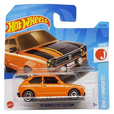 Hot Wheels 2023 Hw J-Imports 8/10 '73 Honda Civic Custom