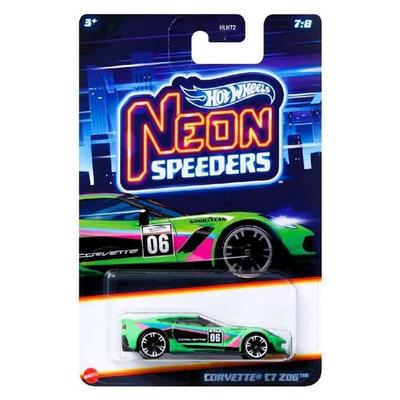 Hot Wheels Neon Speeders Hrw81 Corvette C7 Z06