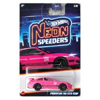 Hot Wheels Neon Speeders Hrw75 Porsche 911 Gt3 Cup