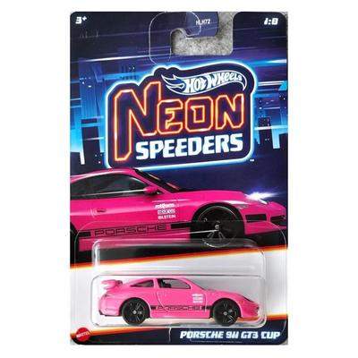 Hot Wheels Neon Speeders Hrw75 Porsche 911 Gt3 Cup