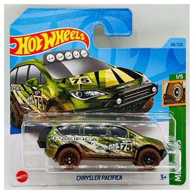 Hot Wheels 2023 Mud Studs 1/5 Chrysler Pacifica Yeşil