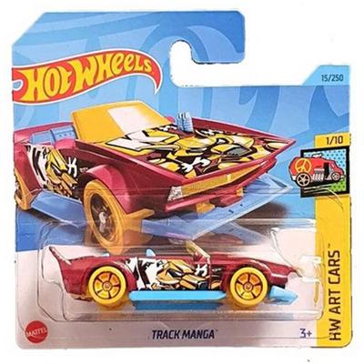 Hot Wheels 2023 Hw Art Cars 1/10 Track Manga Kırmızı