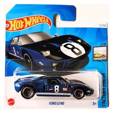 Hot Wheels 2024 Factory Fresh Ford Gt40 Mavi