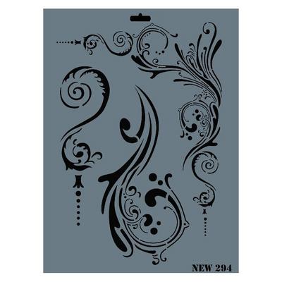 Rich Stencil Şablon Xl 25X35cm 294